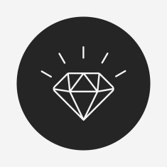 diamond line icon N22