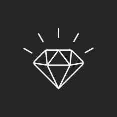 diamond line icon N23