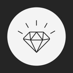 diamond line icon N24