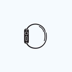 Digital watch icons vector illustration