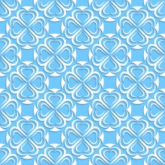 Floral seamless wallpapers in the style of Baroque Can be N4