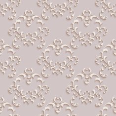 Floral seamless wallpapers in the style of Baroque Can be N6