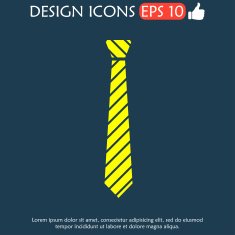 Simple icon tie N3