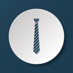 Simple icon tie N10