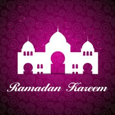 Background for Muslim Community Festival Vector Illustration N11