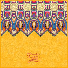 moroccan yellow template with place for your text