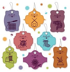 Needlework badges