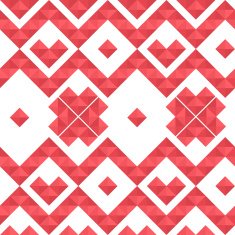 seamless geometric pattern of triangles