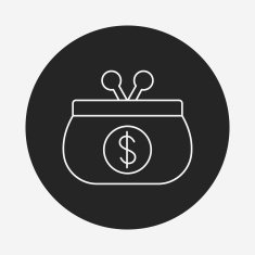 purse line icon N46