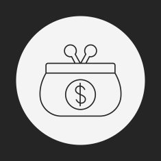 purse line icon N48