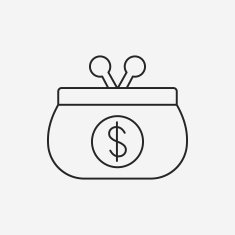 purse line icon N49