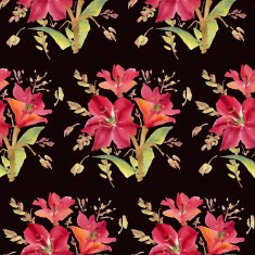 Watercolor Flowers N24