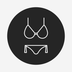bikini line icon N8