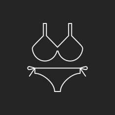 bikini line icon N11