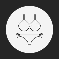 bikini line icon N12