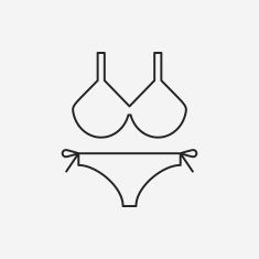 bikini line icon N13