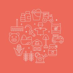 farming line circle icon N2