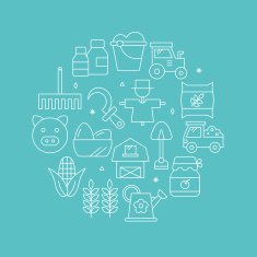 farming line circle icon N3