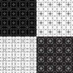 Geometric seamless pattern N81