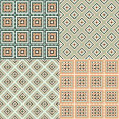 Geometric seamless pattern N83
