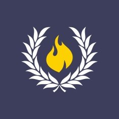 wreath with fire N5