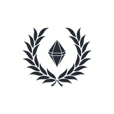 diamond inside wreath N3