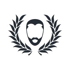 hipster guy with wreath N2