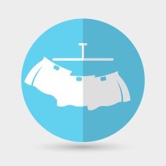 skirt icon on a white background N3