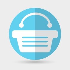 Shopping bags icon on a white background N2
