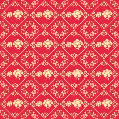 Seamless Pattern Stylish Texture East Asia N15