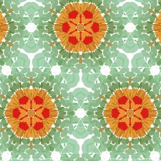 spring and summer motifs for children clothes decor N6