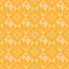 Chinese New Year Seamless Pattern