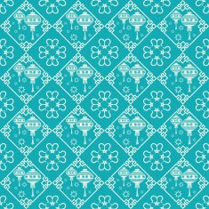 Chinese New Year Seamless Pattern N2