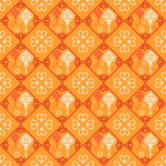 Chinese New Year Seamless Pattern N4