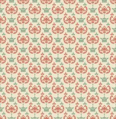 Seamless Retro Wallpaper N8