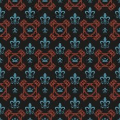 Seamless Retro Wallpaper N12