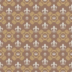 Seamless Retro Wallpaper N14