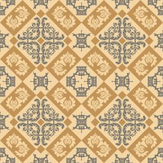 Seamless Retro Wallpaper N15