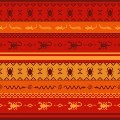 African Tribal Pattern Ethnic ornament N10
