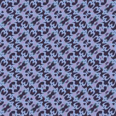 Seamless geometric floral pattern N5