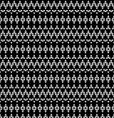 Tribal monochrome lace N11