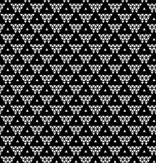 Tribal monochrome lace N13