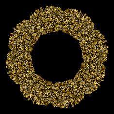 Pattern gold N4