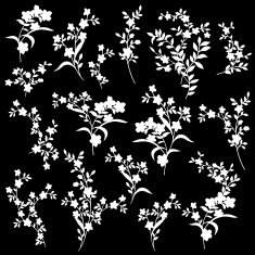 flower material N27