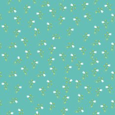 Seamless Vintage Flower Pattern N21