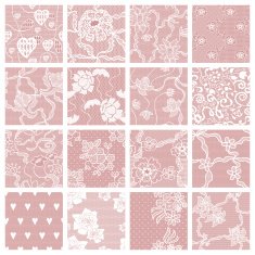 Set of lacy patterns N4