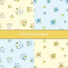 floral seamless pattern N217