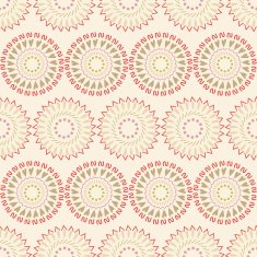 Seamless pattern of circular elements