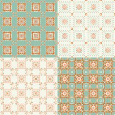 Geometric seamless pattern N91