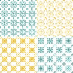 Geometric seamless pattern N92
